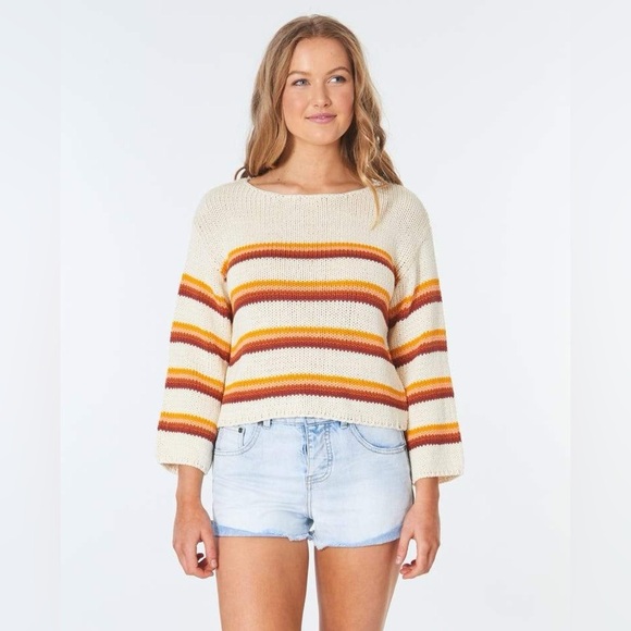 Rip Curl Golden Days in Cream Sweater - Picture 1 of 5